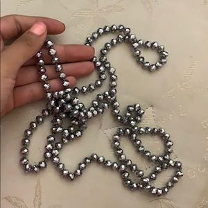 Silver & black beads!